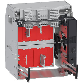 Chassis for Masterpact MTZ1 16 H1/H2/H3 - 06/10 L1 - 1600 A - 3P ref. LV833723 Schneider Electric [PLAZO 3-6 SEMANAS]