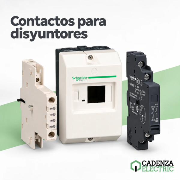 Contactos para disyuntores de sin numero de polos