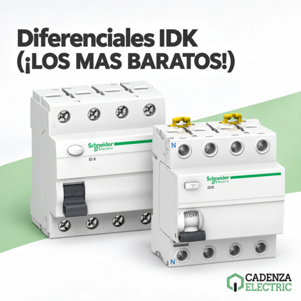 Comprar diferencial schneider barato, a buen precio Diferenciales IDK (¡LOS MAS BARATOS!)