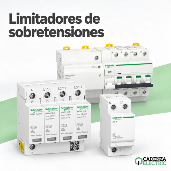 Limitadores de sobretensiones de sin numero de polos