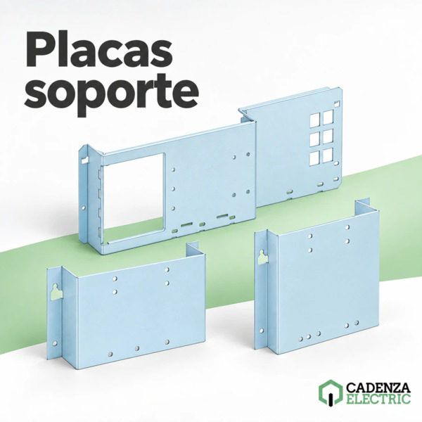 Placas soporte de sin numero de polos