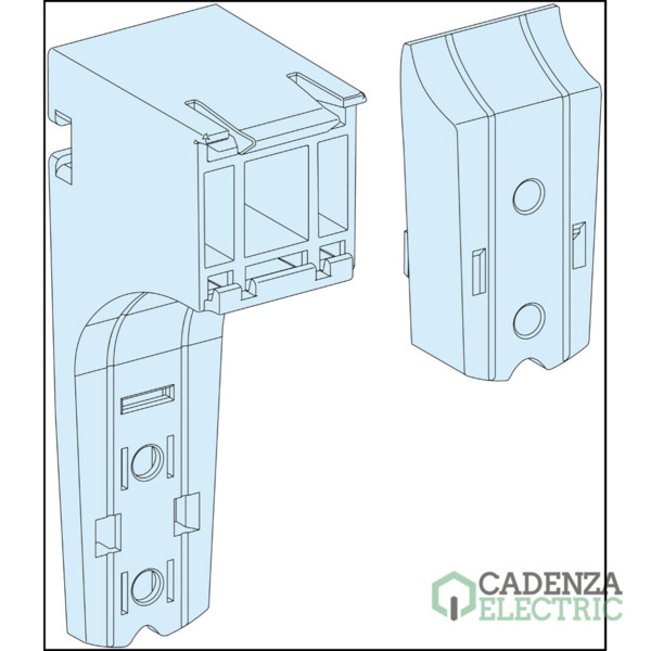 10 Soportes regulables canaleta horiz ref. LVS04256 Schneider Electric