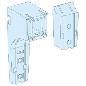 10 soportes regulables para canaleta horizontal ref. 4256 Schneider Electric [PLAZO 3-6 SEMANAS]