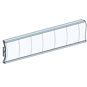 12 portaetiquetas, alto 24 mm, longitud 650 mm ref. 8907 Schneider Electric [PLAZO 3-6 SEMANAS]