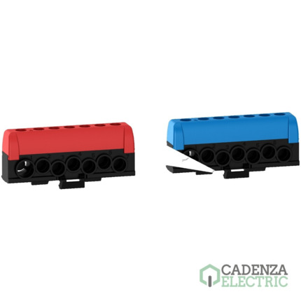Compra 2 insulated TB P/N 7 holes ref. R9H13411 Schneider Electric al mejor precio | Cadenza Electric