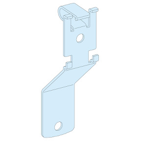 2 soportes para fijación de barra de tierra en carril modular ref. 4205 Schneider Electric [PLAZO 3-6 SEMANAS]