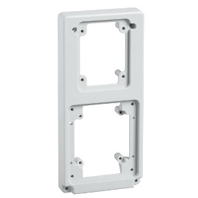 Accesorio Cofret - placa 103 x 225 mm - 2 aperturas ref. 13142 Schneider Electric [PLAZO 3-6 SEMANAS]