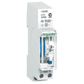 Acti9 - IH - conmutador horario analógico - 24 h - memoria 100H ref. 15336 Schneider Electric