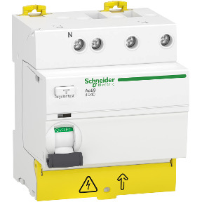 Acti9 iID40 - interruptor diferencial - 3P+N - 25A 300mA - tipo AC ref. A9R73725 Schneider Electric [PLAZO 3-6 SEMANAS]