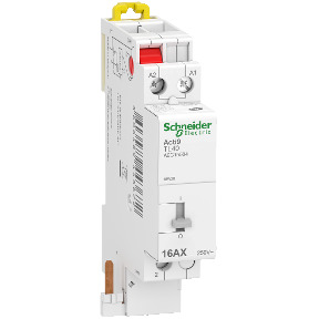 Acti9 TL40 - telerruptor - 1P - 1NA - 16A - VCA 230 V AC 50Hz ref. A9C15504 Schneider Electric [PLAZO 3-6 SEMANAS]