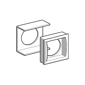 Adaptador de montaje enrasado para cabeza cuadrada de ø16 ref. ZB6YC002 Schneider Electric [PLAZO 3-6 SEMANAS]