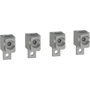 aluminium bare cable connectors, Compact NSX, for 1 cable 120 mm² to 240 mm², 250 A, set of 4 parts ref. LV429245 Schneider Elec