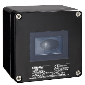 Antena relé -Gas-polvo -24…240 V DC/AC -1 LED de encendido- 2 com LEDs ATEX ref. ZBRA1DEX Schneider Electric [PLAZO 3-6 SEMANAS]