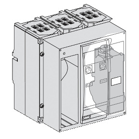 Aparato de base NS1000H con mando eléctrico - 1000 A - 3 Polos - fijo ref. LV533291 Schneider Electric [PLAZO 3-6 SEMANAS]