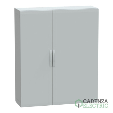 Compra Armario de poliéster vers.PLA completamente cerrado 1500x1250x420 IP65 ref. NSYPLA15124G Schneider Electric al mejor precio | Cadenza Electric