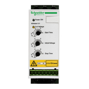 arrancador progresivo motor asíncrono - ATSU01 - 12 A - 200-480 V - 2,2-5,5 KW ref. ATSU01N212LT Schneider Electric [PLAZO 8-15