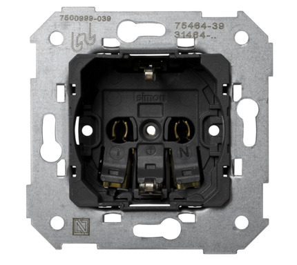 Comprar BASE 2P+T SCHUKO EMBORNAMIENTO RAPIDO Simon ref. 75464-39 al mejor precio | Cadenza Elecric