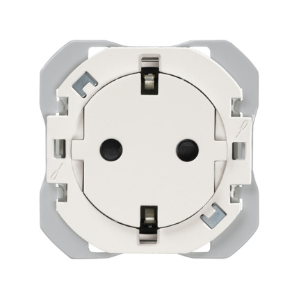 Comprar Base de enchufe Clean schuko Simon ref. 20000434-090 al mejor precio | Cadenza Elecric
