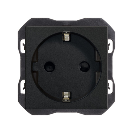Comprar Base de enchufe Schuko emborn. Tornillo Simon ref. 20000432-098 al mejor precio | Cadenza Elecric