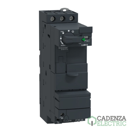 Compra Base de potencia, TeSys U, 3 polos, 12 A/690 V ref. LUB12 Schneider Electric al mejor precio | Cadenza Electric