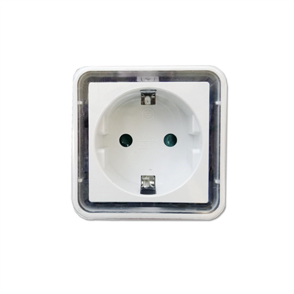 comprar BASE SUPERFICIE SCHUKO CON LED BLANCO Y SENSOR FOTOELECTRICO