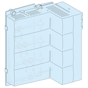 Bloque 400-630 A al Powerclip (sin conexión) ref. 4074 Schneider Electric [PLAZO 3-6 SEMANAS]