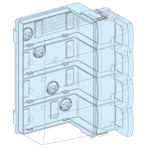 Comprar BLOQUE CONEXIÓN NS250 HORZ. AL POWERCLIP  ref. 4060 preci