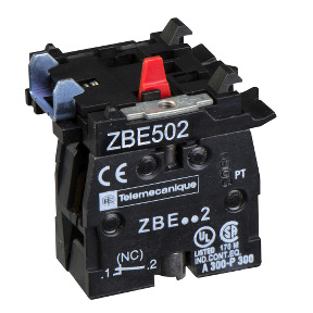 Bloque contacto para cabez ZBE502 Schneider Precio 54% Desc.