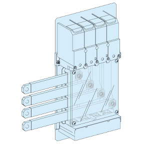 Bloque de conexión para llegada de cables NSX630 pasillo lateral ref. 4076 Schneider Electric [PLAZO 3-6 SEMANAS]