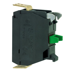 bloque de contacto dorado 1NA conexión faston para cabeza Ø22 ref. ZBE1016P3 Schneider Electric [PLAZO 3-6 SEMANAS]