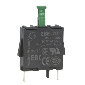 Bloque de contacto para cabeza ø22 1NA pins para placa de circuito impreso ref. ZBE701 Schneider Electric [PLAZO 3-6 SEMANAS]