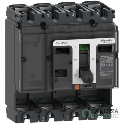 Compra Bloque de corte ComPacT NSX100F 36kA DC 4P 100A ref. C10F4D Schneider Electric al mejor precio | Cadenza Electric