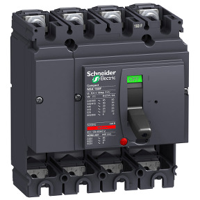 Bloque de corte Compact NSX160N - 160 A - 4 polos ref. LV430411 Schneider Electric [PLAZO 3-6 SEMANAS]