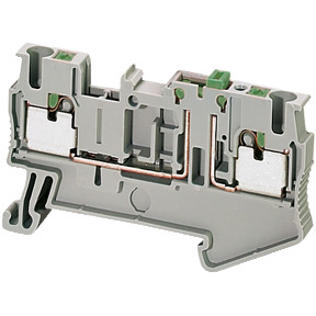 Bloque de disco de cuchilla Linergy - 2,5 mm² 20 A nivel único 1x1 Push-in ref. NSYTRP22SC Schneider Electric [PLAZO 3-6 SEMANAS