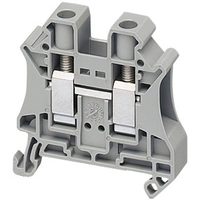 Bloque de terminales de paso - 10 mm² 57 A nivel único 1x1 tornillo - gris ref. NSYTRV102 Schneider Electric [PLAZO 3-6 SEMANAS]