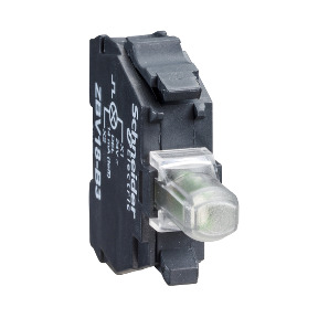 bloque luminoso blanco LED integrado 24..120V para cabeza Ø22 conexión tornillo ref. ZBVBG19 Schneider Electric [PLAZO 8-15 DIAS