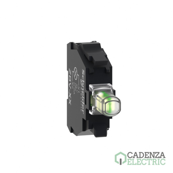 Bloque luminoso, Harmony XB4, Harmony XB5, blanco, para cabeza de 22mm, LED universal, terminales de tornillo, 110...120V AC ref