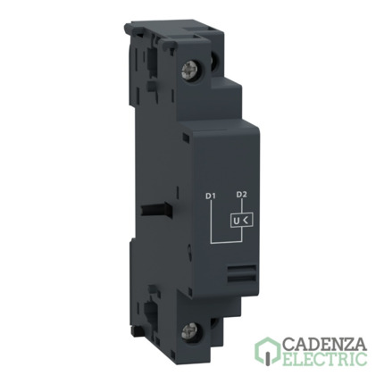 Compra Bobina de disparo (MN), TeSys GV2-GV3, 380-400V CA 50Hz / 440V CA 60Hz ref. GVAU385 Schneider Electric al mejor precio | Cadenza Electric