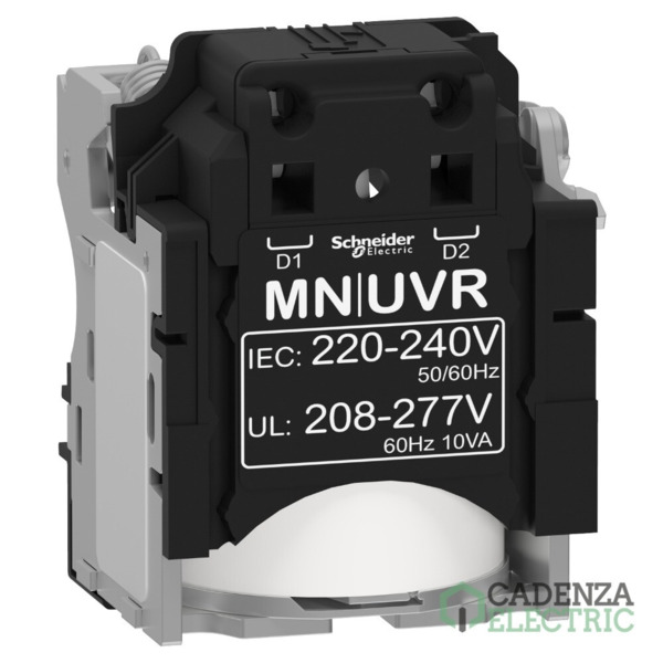 Bobina MN 220-240V 50/60Hz 208-277V 60Hz ref. LV429407 Schneider Electric