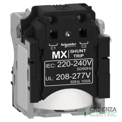 Compra Bobina MX 220-240V 50/60Hz 208-277V 60Hz ref. LV429387 Schneider Electric al mejor precio | Cadenza Electric