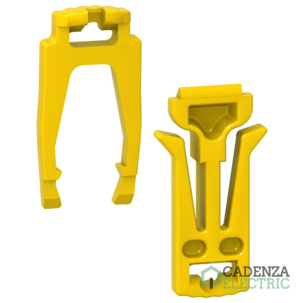 Bolsa 10 clips fij carril iC60 Acti 9 ref. A9A27052 Schneider Electric