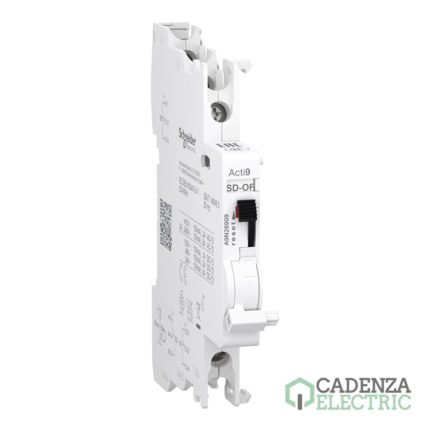 Compra C120 C60H-DC OF+OF/SD contacto auxiliar doble, 100mA to 6A, AC-DC ref. A9N26909 Schneider Electric al mejor precio | Cadenza Electric