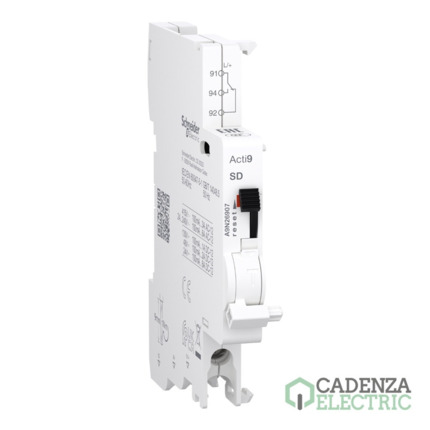 Compra C120 C60H-DC SD contacto auxiliar, 100mA to 6A, AC-DC ref. A9N26907 Schneider Electric al mejor precio | Cadenza Electric