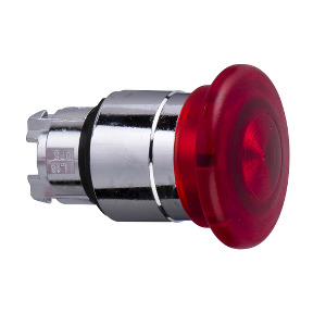 Cabeza ø40 pulsador seta luminoso rojo ø 22 ref. ZB4BW443 Schneider Electric [PLAZO 3-6 SEMANAS]