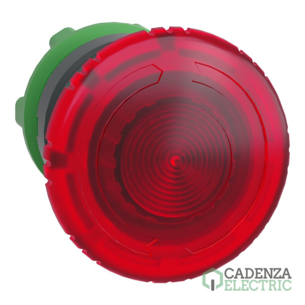 Cabeza par emergencia lum 40mm rojo 1/4 giro ref. ZB5AW743 Schneider Electric
