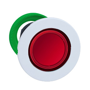 CABEZA PIL.FLUSH LUM.ROJO LED COL.BL. ref. ZB5FV043C1 Schneider Electric [PLAZO 3-6 SEMANAS]