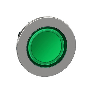 CABEZA PIL.FLUSH LUM.VERDE LED ref. ZB4FV033 Schneider Electric [PLAZO 3-6 SEMANAS]