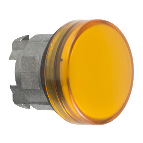 cabeza piloto luminoso naranja Ø22 lente plana para LED integrado ref. ZB4BV053E Schneider Electric [PLAZO 3-6 SEMANAS]