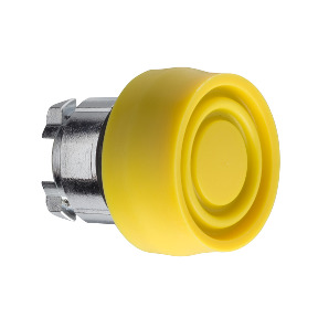 Cabeza pulsador amarillo ø 22 ref. ZB4BP5S Schneider Electric [PLAZO 3-6 SEMANAS]