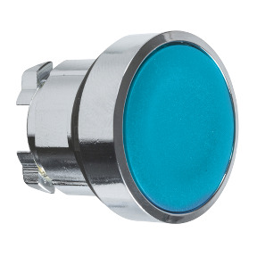 Cabeza pulsador azul ø 22 ZB4BH06 Schneider Precio 54% Desc.